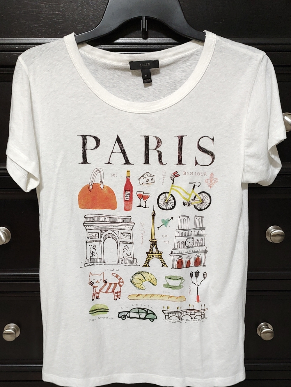 J Crew Tee Shirt, Women's Medium